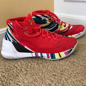 Steph Curry 3, UA Basketball Shoes